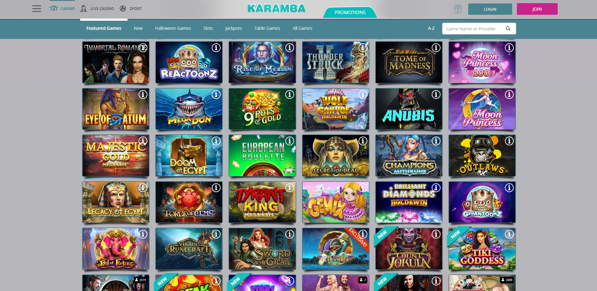 Karamba-Games